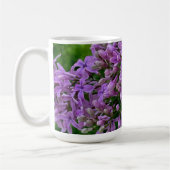 Mug Lilas violet romantique élégant violet photo flora (Gauche)