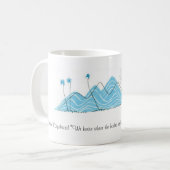 Mug L'île confidentielle a l'histoire (Devant gauche)