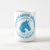 Mug L'île d'Assateague (poney) (Centre)