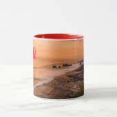 Mug L'île de Bali Sea Wave Sunset Beach Shore (Centre)