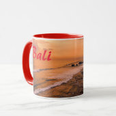 Mug L'île de Bali Sea Wave Sunset Beach Shore (Devant gauche)