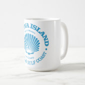 Mug L'île de Captiva (coquillage) (Devant droit)