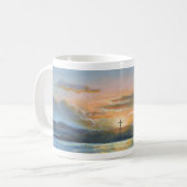 Mug l'île de Saint-Cuthbert, Holy Isle, foi chrétienne (Devant gauche)