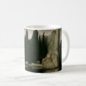 Mug L'île des morts par Arnold Bocklin, Symbolisme Art (Devant droit)