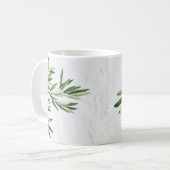 Mug L'île méditerranéenne grecque Feuille d'olive (Devant gauche)