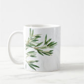 Mug L'île méditerranéenne grecque Feuille d'olive (Gauche)