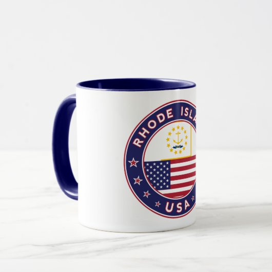 Mug L'île Rhode (Devant gauche)