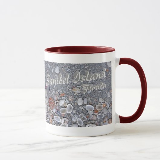 Mug L'île Shell de Sanibel attaquent (Droite)