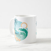 Mug L'île tropicale (Devant gauche)
