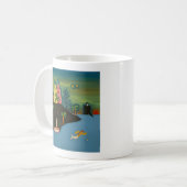 Mug L'île volcanique 2008 (Devant gauche)