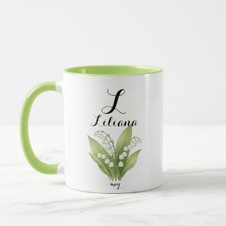 Mug Liliana – Lily of the Valley, May’s Elegant Bloom 