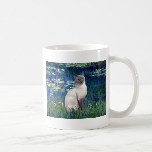 Mug Lilies 5 - Chat siamois Blue Point (Droite)