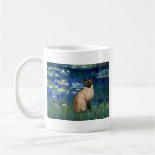 Mug Lilies 5 - Chat siamois seal point (Gauche)