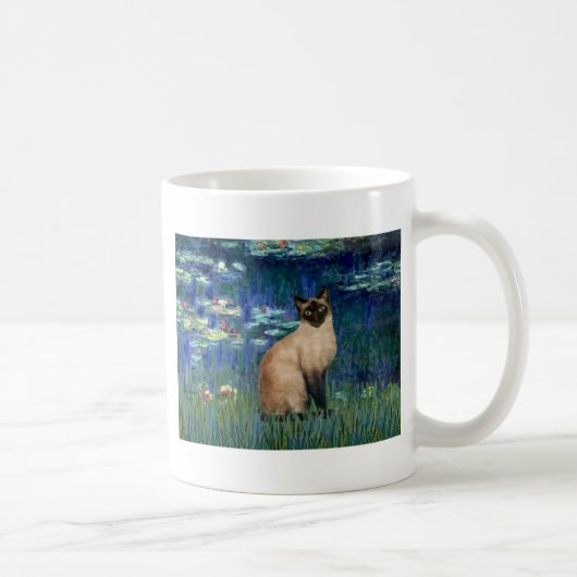 Mug Lilies 5 - Chat siamois seal point (Droite)