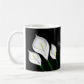 Mug Lilies Blanches en Papier (Gauche)