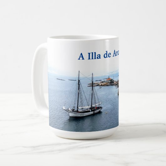 Mug L'Illa de Arousa (Devant gauche)