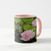 Mug Lillies d'eau (Devant droit)