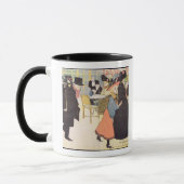 Mug L'illustration de couverture pour la "La luttent (Gauche)