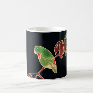 Mug L'illustration japonaise du Paroquet Colorful Bird