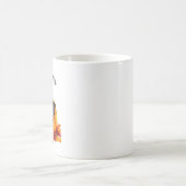 Mug L'illustration présente une scène d'Halloween remp (Centre)