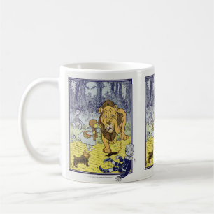 Mug L'illustre sorcière d'Oz Dorothy et le Lion peureu