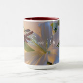 Mug Lily blanche, fleur. (Centre)