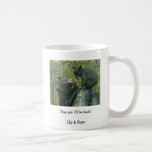 Mug lily&hope©(2), "Restez mis. Je reviens."Lily &... (Droite)