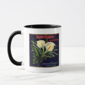 Mug Lily Orange LabelExeter, CA (Gauche)
