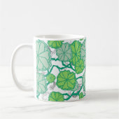 Mug Lily Pad Koi Pond Motif (Gauche)
