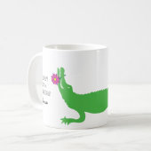 Mug Lily - un alligator sérieusement lunatique (Devant gauche)