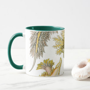 Mug Limaces de mer par Ernst Haeckel, Nudibranchia vin