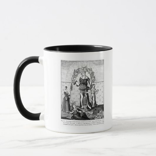 Mug L'image de dame Astrology avec les trois (Gauche)