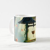 Mug L'imagerie du jardin : Des lignes souples et fluid (Devant gauche)