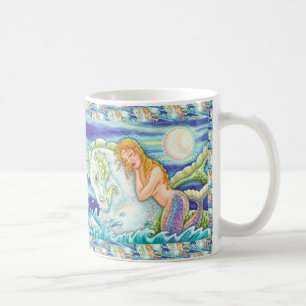 MUG L'IMAGINAIRE DE MARINE MERMAID À MERHORSE, SEAHORS