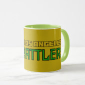 Mug Lime des Rattlers de Los Angeles (Devant droit)