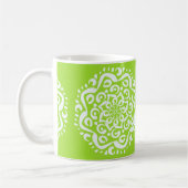 Mug Lime Mandala (Gauche)