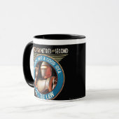 Mug Limitation de vitesse - 299.792.458 mètres par (Devant gauche)