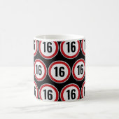 Mug Limite de vitesse 16e anniversaire (Centre)