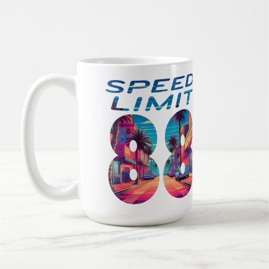 Mug Limite de vitesse 88 (Gauche)