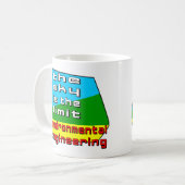 Mug Limite d'ingénierie de l'environnement (Devant gauche)