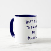 MUG LIMITES DE MÉDICAMENTS (Devant gauche)