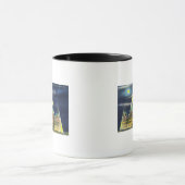 Mug L'immeuble du Capitole de l'État la nuit (Centre)