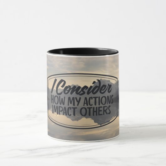 Mug L'impact de mes actions sur les autres (Centre)