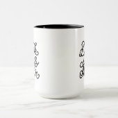 Mug L'importance des vies noires (Centre)