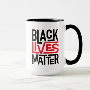 Mug L'importance des vies noires Droits égaux