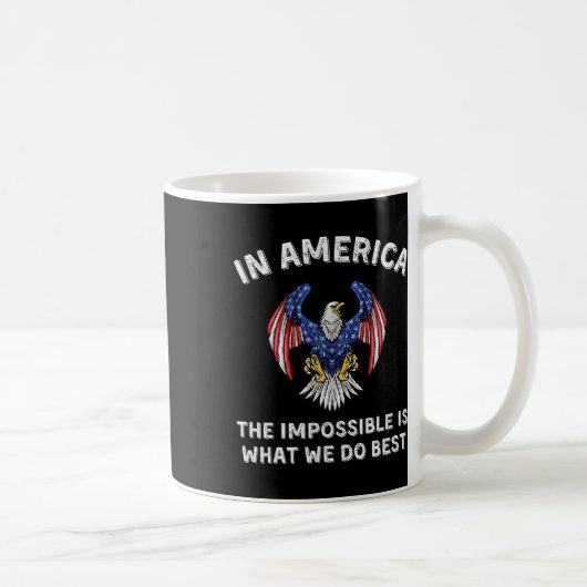Mug L'impossible est ce que nous faisons le mieux Disc (Droite)
