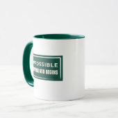 Mug L'Impossible est là où Dieu commence, l'Inspiratio (Devant gauche)