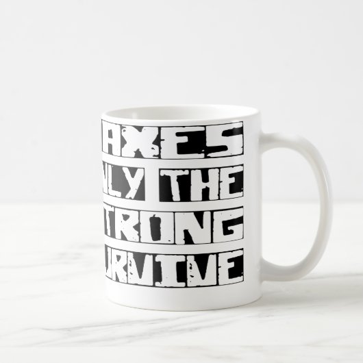 Mug L'impôt survivent (Droite)