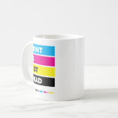 Mug "L'impression n'est pas morte" (Devant gauche)