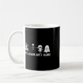 Mug L'inclusion n'est pas effrayant enseignant Squelet (Gauche)